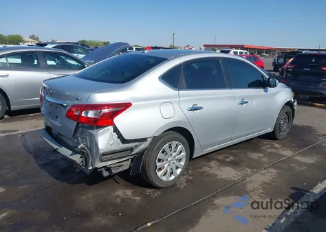 2017 Nissan Sentra Sv из США, поврежденный, VIN 3N1AB7AP9HY277592